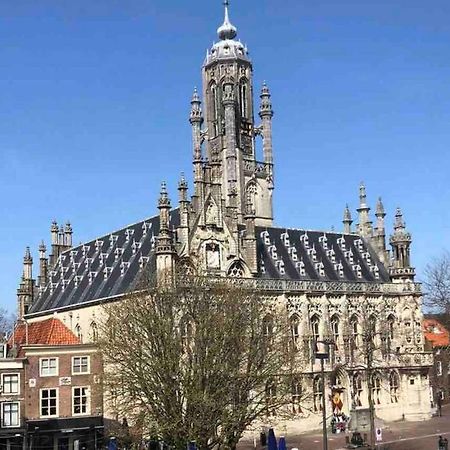 Zonnige Frisse Studio De Gouden Parel In Hartje Middelburg Exterior foto