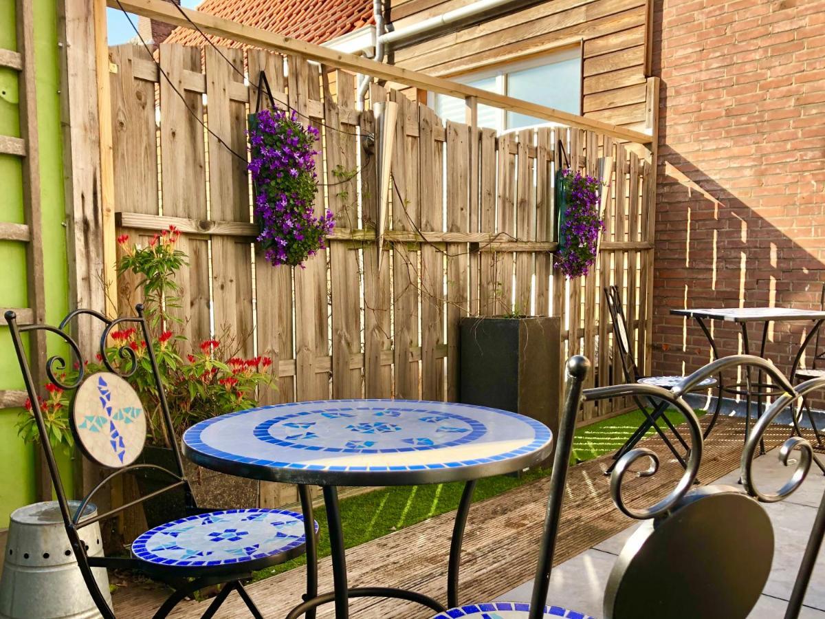 Zonnige Frisse Studio De Gouden Parel In Hartje Middelburg Exterior foto